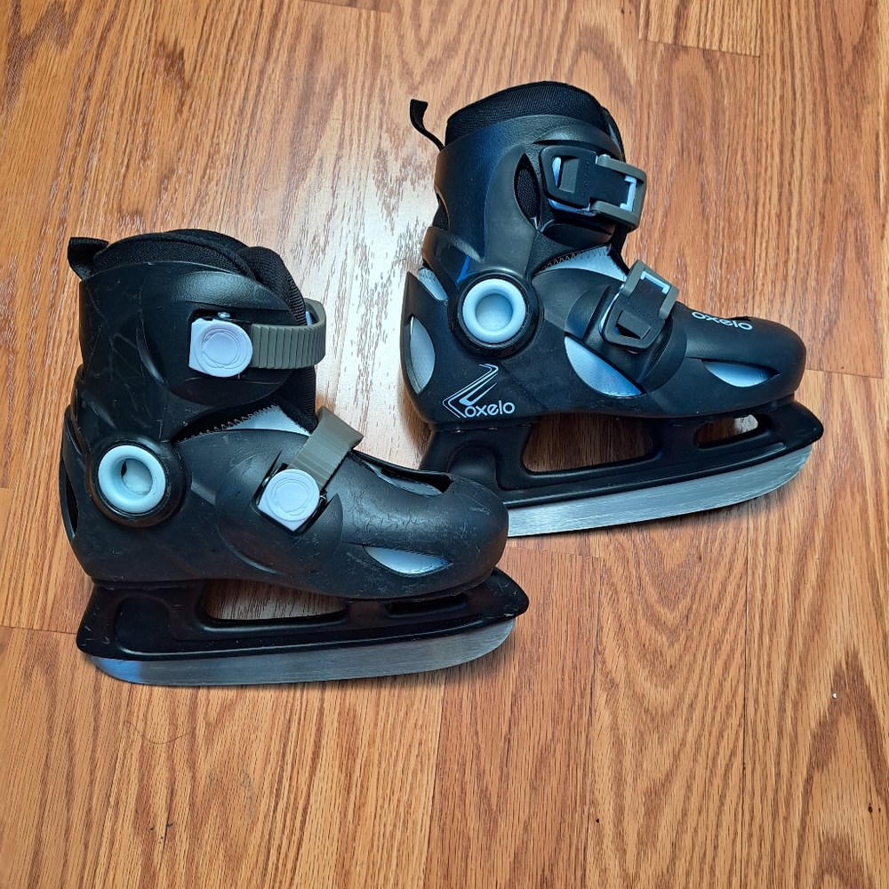 Decathlon Oxelo Black Ice Skates